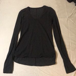 Black Lululemon long sleeve size xs